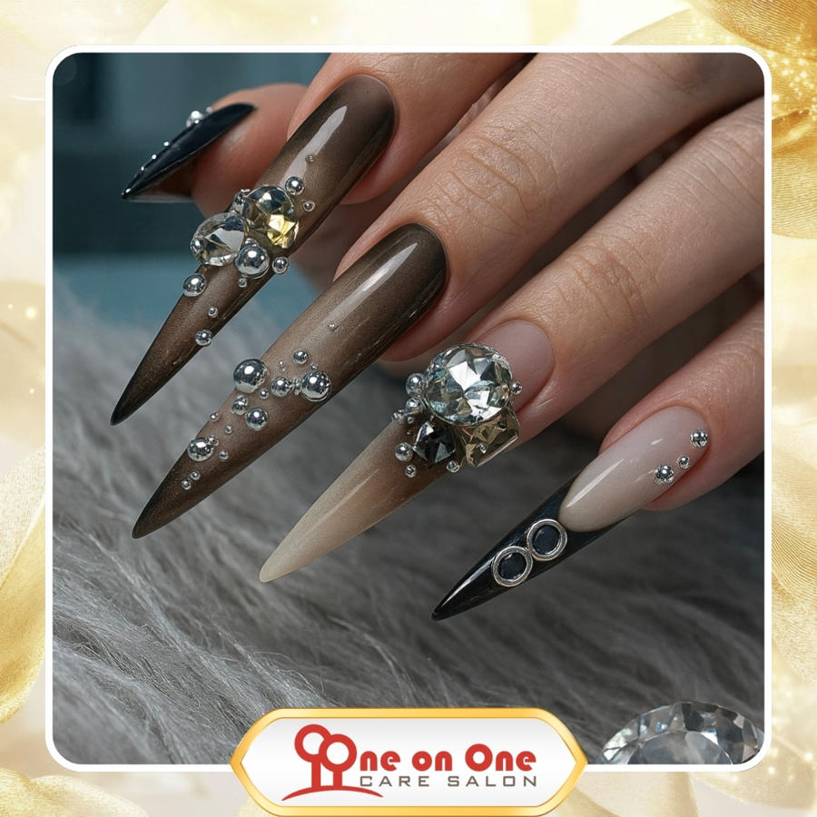 nail design by One on One Care Salon Nails Spa 